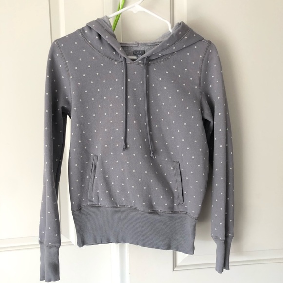 Aerie - Pollover Hoodie Sweatshirt with Polka dot - Picture 1 of 3